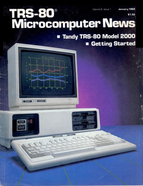 TANDY trs-80 microcomputer notizie ~ FEBBRAIO 1983 rivista ~ 
