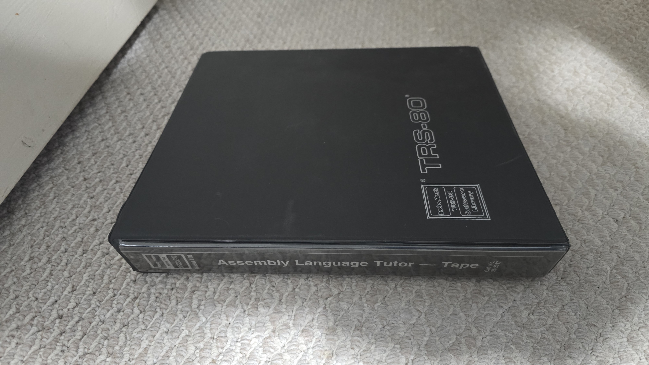 TRS-80 Software - Assembly Language Tutor (Original Binder/Manual/Tapes)