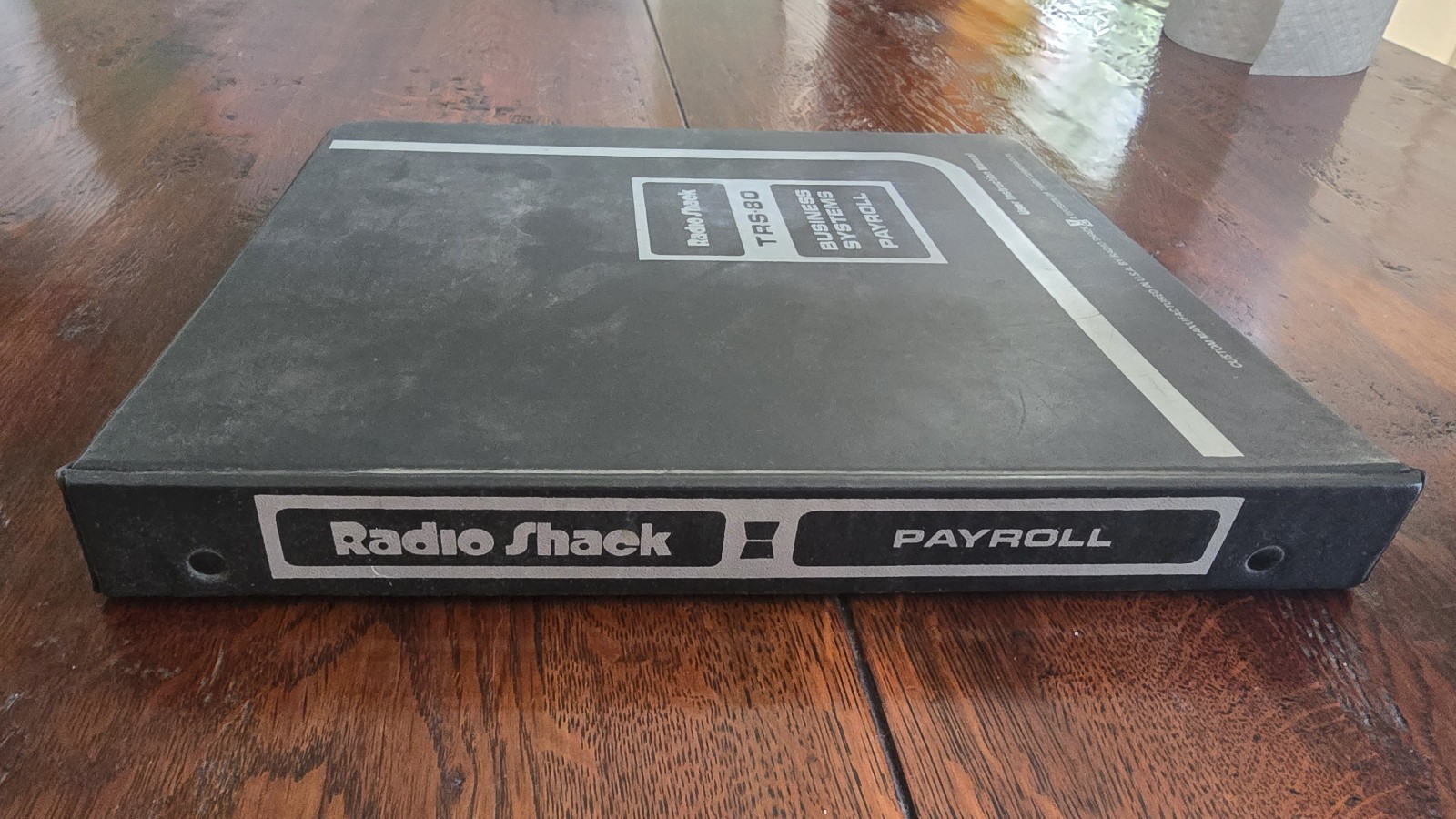 TRS-80 Software - Business Payroll (Original Binder/Manual/Tapes)