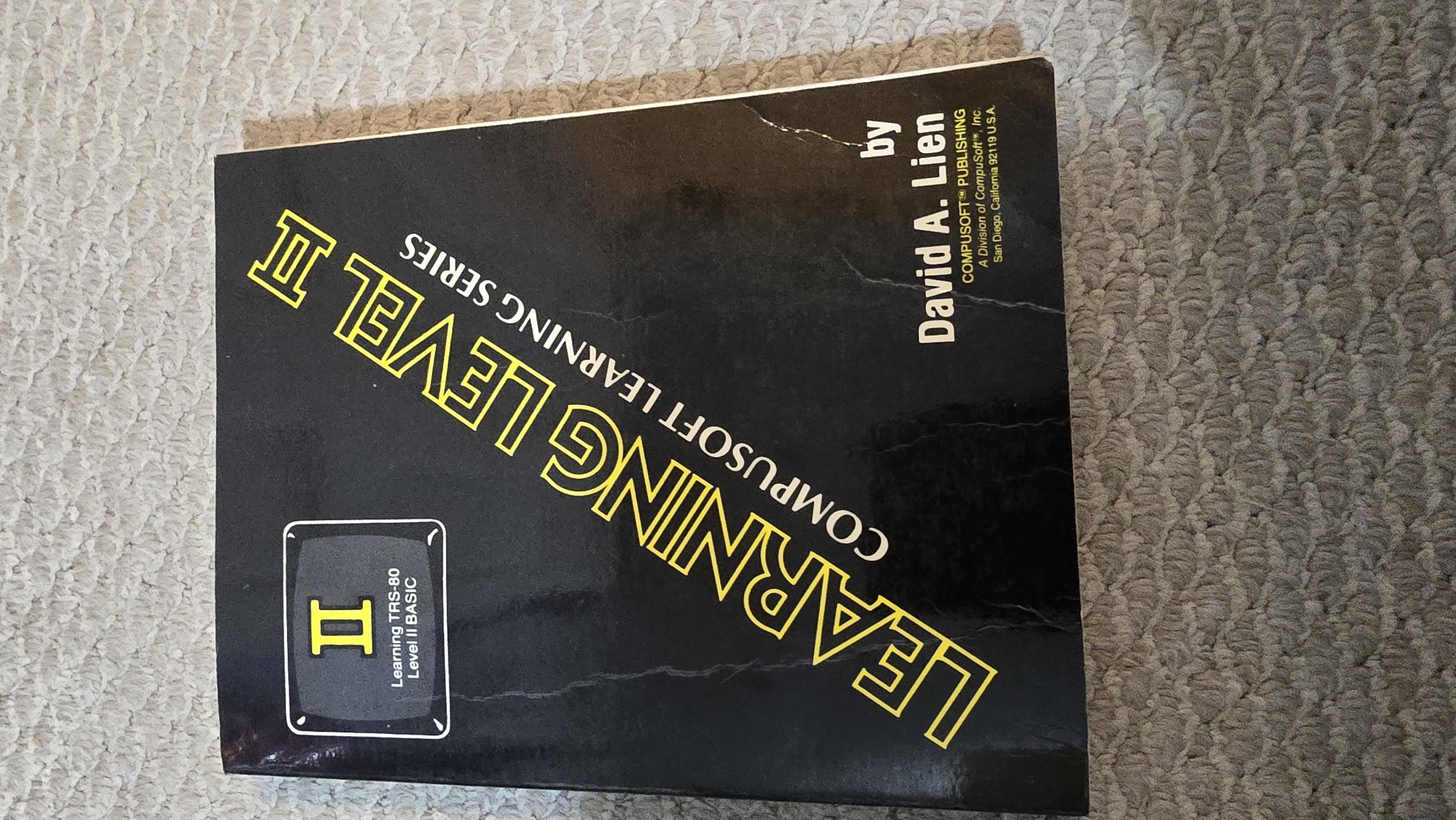 TRS-80 Book - Learning TRS-80 Level II BASIC