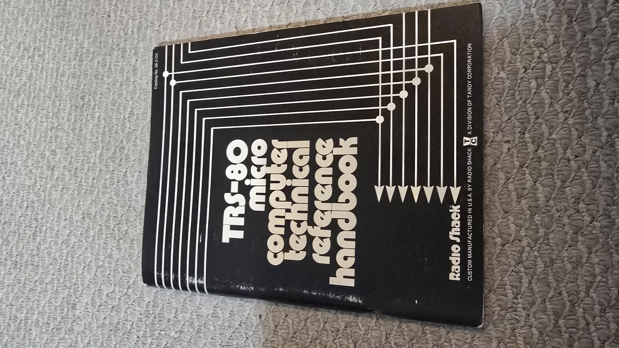 TRS-80 Book - TRS-80 Micro Computer Technical Reference Handbook, 1st Edition