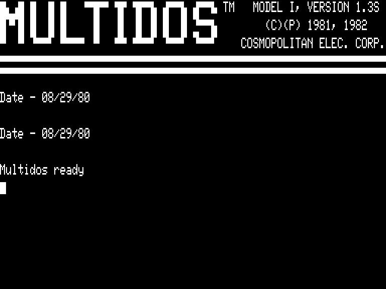 MultiDOS 1.3