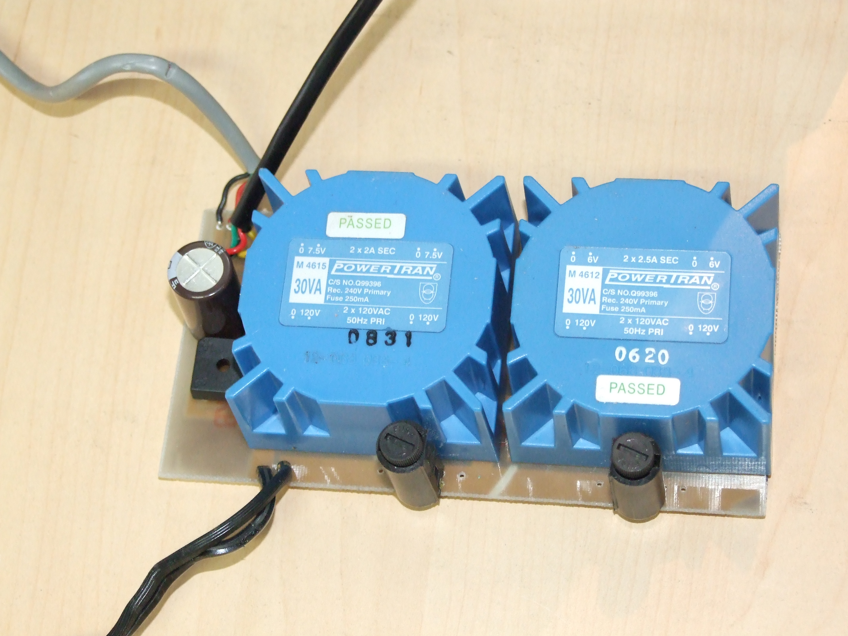 120V Version Working (Top)